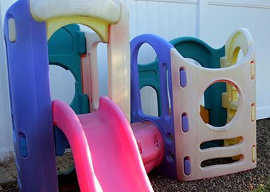 A stainless steel sign being precisely cut by a laser