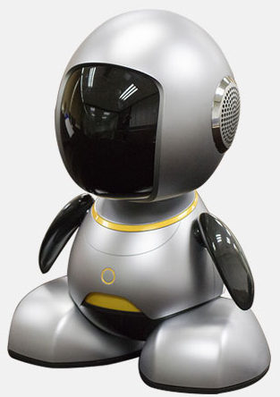 A prototype of a robot, showcasing its custom components and rapid prototyping