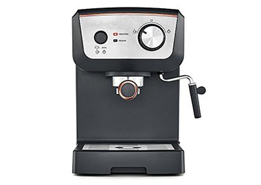 A high-fidelity appearance prototype of a coffee machine enclosure