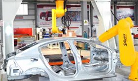 A prototype of a new energy battery pack, representing the renewable energy sector