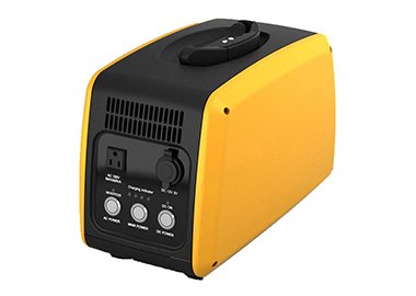 A rugged housing for a portable power station, an application requiring weather resistance